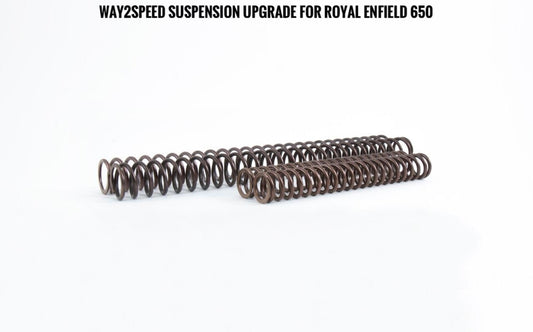 Way2speed Royal Enfield 650 Suspension Upgrade