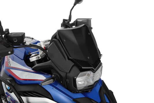 Wunderlich BMW F 750 / 850 GS Screen - Windscreen "FlowJet" - Glossy-black - 20231-004