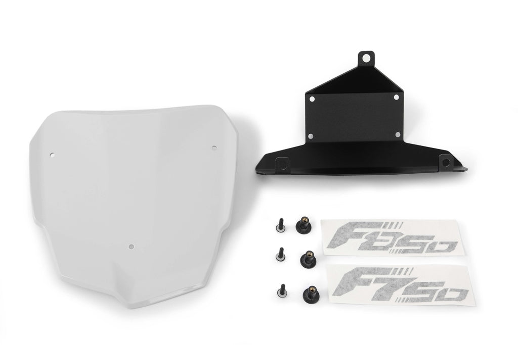 Wunderlich BMW F 750 / 850 GS Screen - Windscreen "FlowJet" - White - 20231-004