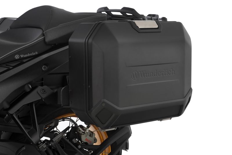 Wunderlich BMW F-Series Luggage - Sidecases Set X-Case - Black - 30166-302