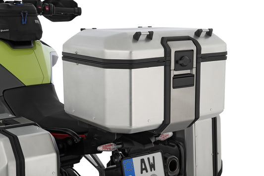 Wunderlich BMW F-Series Luggage - Topcase X-Case - Silver - 30165-200