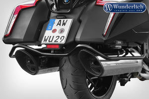 Wunderlich BMW K1600B Protection - Side Luggage Bar - Black - 35520-102