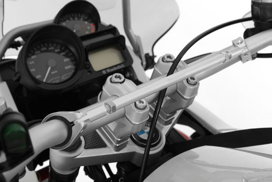 Wunderlich BMW Motorrad Ergonomics - Handlebar Cross-Strut - Silver-300MM - 25031-001