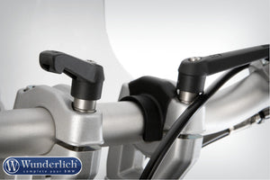 Wunderlich BMW Motorrad Ergonomics - Quick Handlebar Release With Wunderlich Risers - 25870-100