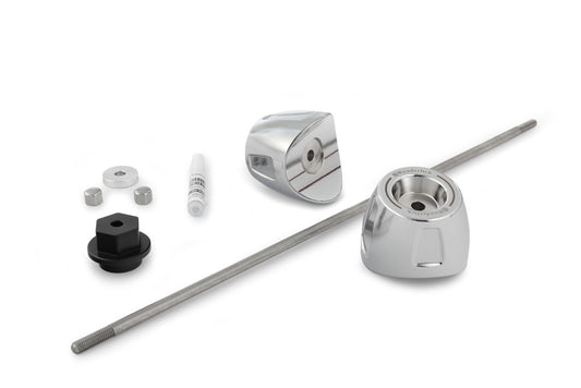 Wunderlich BMW R-series Protection - Slider Axle (front) - Chromed - 11890-000