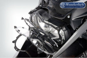Wunderlich BMW R1200GSA Protection - Headlight Guard Foldable (Lexan Clear)-26660-200
