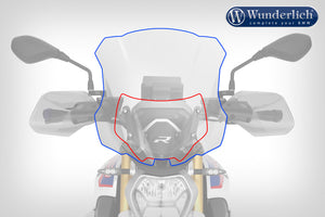 Wunderlich BMW R1250R Screen - Windscreen Marathon(Clear)-30450-235