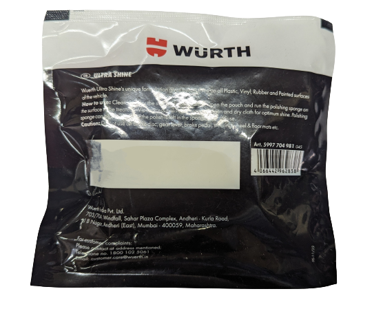 Wurth Ultra Shine Polishing Sponge (Pack of 5)