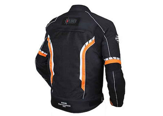 Xplorer Riding Jacket – Orange-BBG