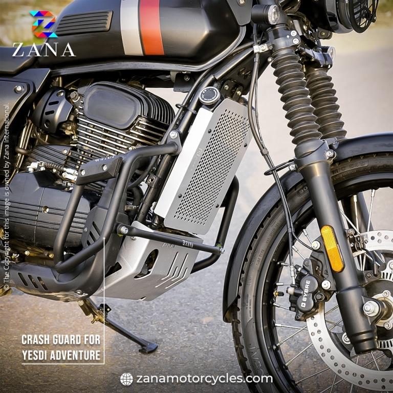 YEZDI Adventure Leg Guard with Slider Black(LOWER)