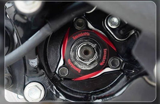 Yamaha Aerox Cnc Arm Axle Wheel Hub Bearing Holder ( Red )