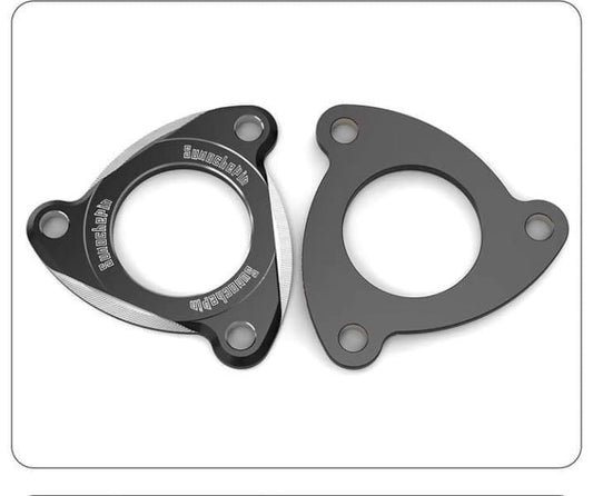 Yamaha Aerox Cnc Arm Axle Wheel Hub Bearing Holder (Gold)