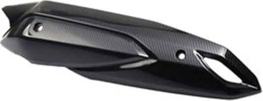 Yamaha Aerox Exhaust Silencer Plate Cover Carbon Finish