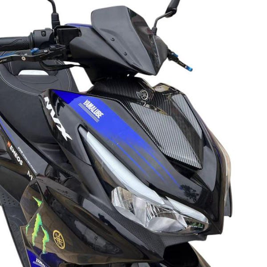 Yamaha Aerox Accessories India Yamaha Aerox Front Nose Cover Carbon