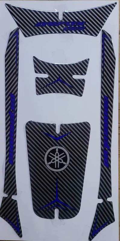 Yamaha Aerox Accessories Yamaha Aerox 155 Decals TankPad-Blue