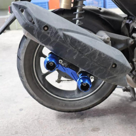 Yamaha Aerox Exhaust Slider - Anti Crash Protector - Riders Junction