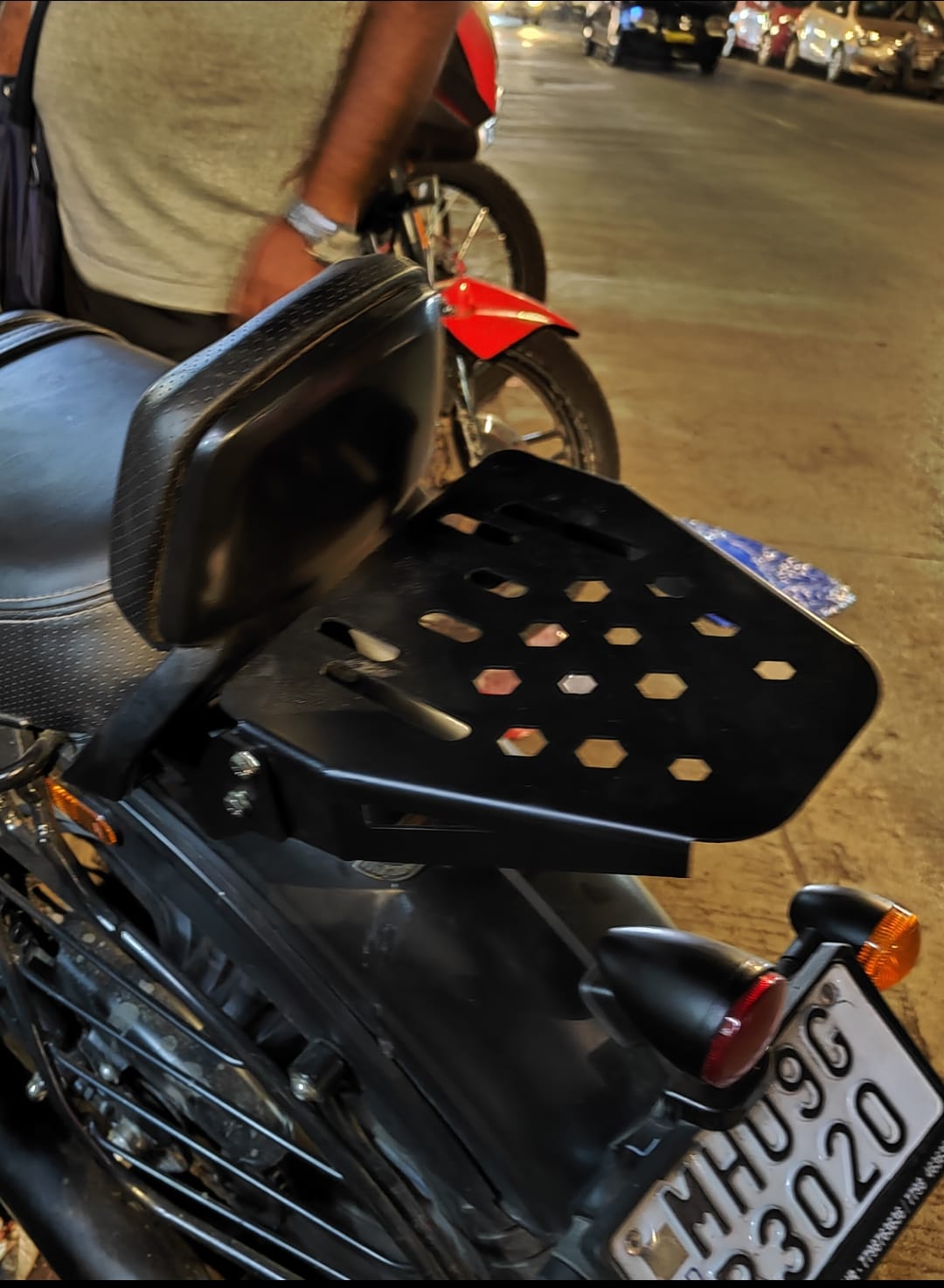 Yezdi Roadstar Carrier Stainless Steel