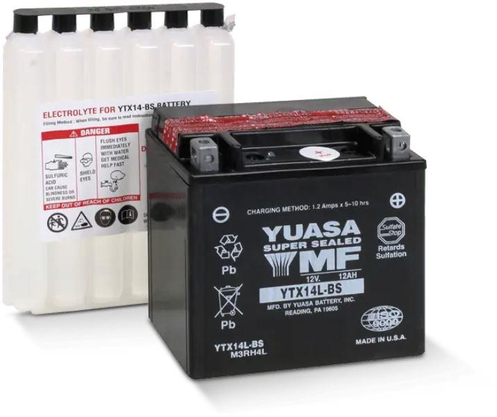 Yuasa Battery - YTX14L-BS
