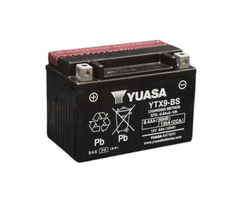 Yuasa Battery - YTX9-BS – Riders Junction