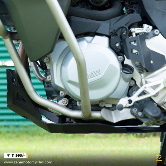 ZANA Black Bash Plate for BMW F 850 GSA- ZP-063