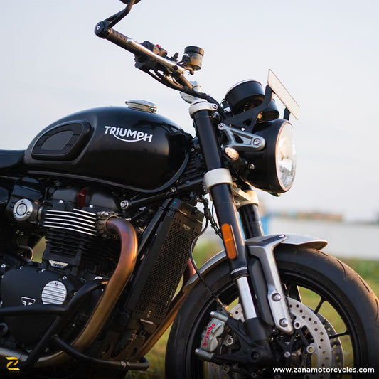 ZANA Black Radiator Guard Honeycomb for Triumph Speed Twin 900- ZP-039