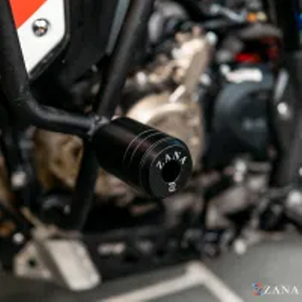 ZANA Crash Guard With Slider Texture Matt Black For X-Pulse 210-ZI-8593