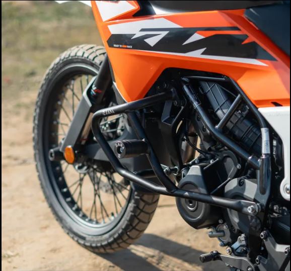 ZANA Engine Guard With Slider Black For KTM ADV 390 2025 - ZI-8555