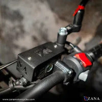 ZANA Front Fluid reservoir Cover For Honda NX500 (ALUMINIUM) BLACK (Coming Soon) - ZI-8479 - Riders Junction