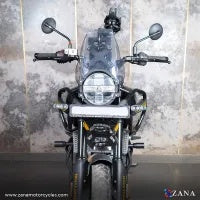 ZANA Head Light Guard for Himalayan 450 (Black Color - Stainless Steel) Type-3 - ZI-8450 - Riders Junction