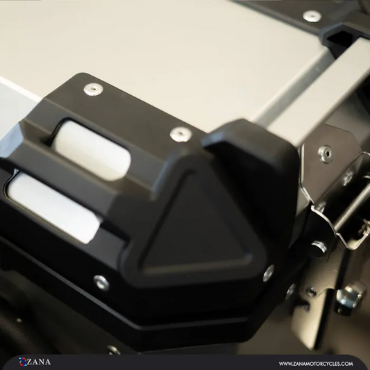 ZANA Panniers for RE Guerrilla 450 L-Flat Aluminium Silver (36 litre) - ZI-8523 LS