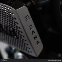 ZANA Radiator Grill With Logo for Guerrilla 450 (Honeycomb Silver) - Type-3 (Coming Soon) - ZI-8527