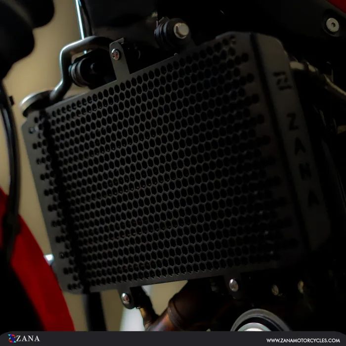 ZANA Radiator Grill for RE Guerrilla 450 (Honeycomb Black Texture) - Type-1- ZI-8438