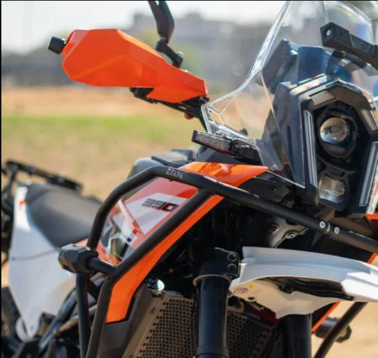 ZANA Tank Guard /Crash Guard With Slider Puck Black For KTM ADV 390 2025 - ZI-8552