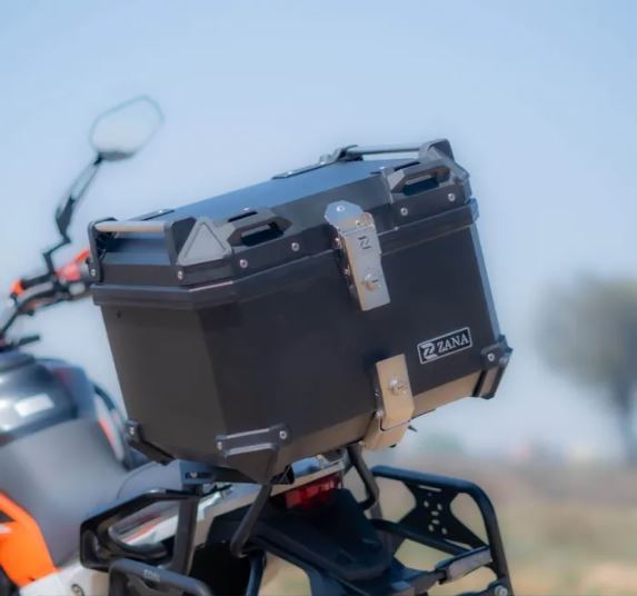 ZANA Top Box Plastic (58 Litre) L-Flat Black For KTM ADV 390 2025 - ZI-TB-017
