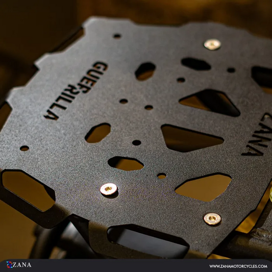 ZANA Top Rack with Plate for RE Guerrilla 450 (Black) - ZI-8521