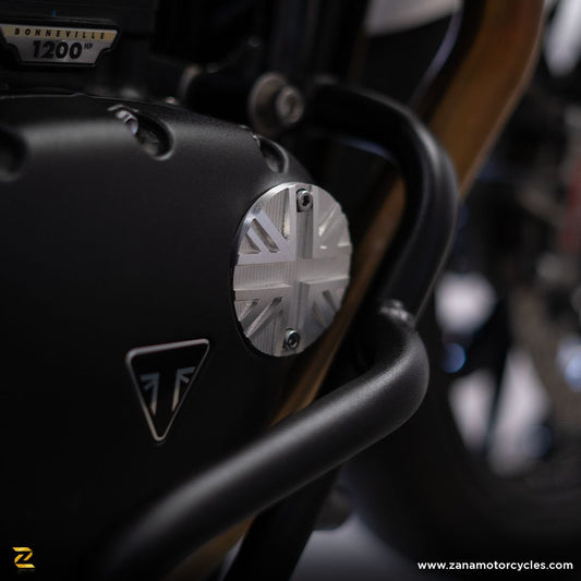 ZANA UK Flag Engine Cover for Triumph Speed Twin 900 - ZP-041