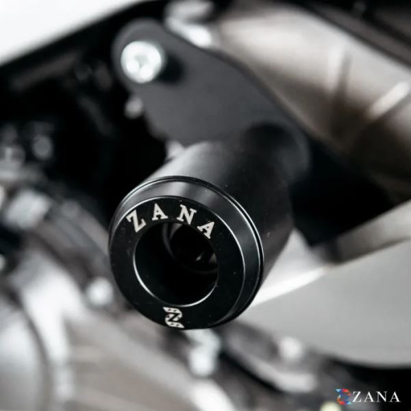 ZANA Frame Slider Black For Aprilia Tuono 457-ZI-8649