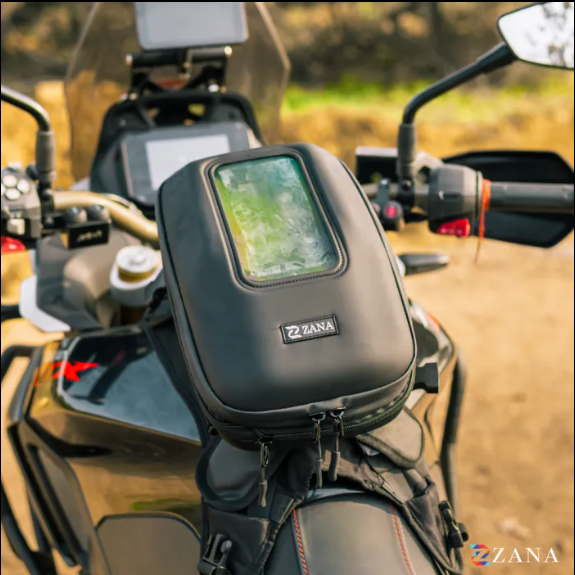 Zana-Universal Stratos Tank Bag (6L Expandable to 9L) For TVS Apache RTX 300-ZI-BG-008