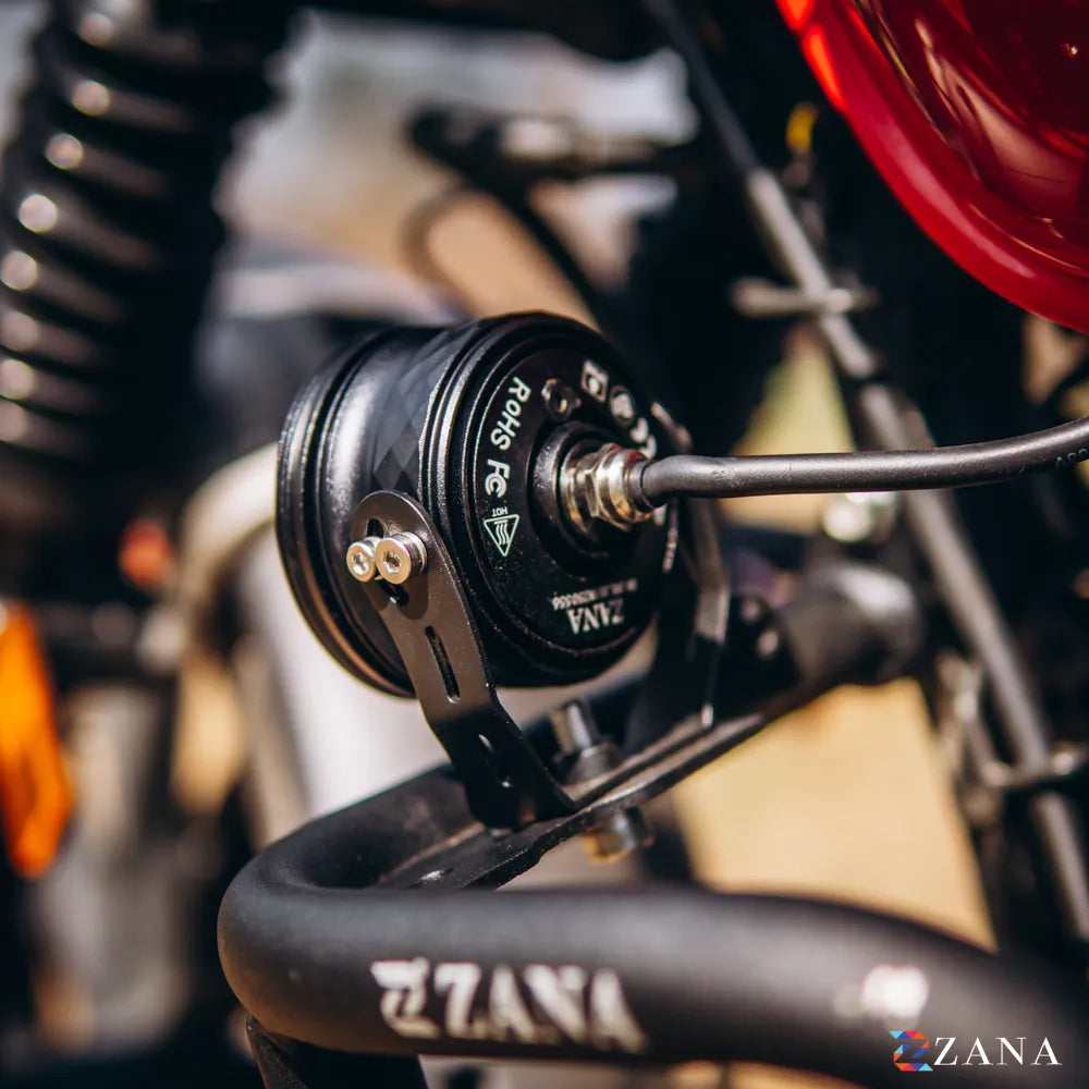 Zana Crash Guard V-2 With Slider Texture Matt Black For Honda CB350 RS - ZI-8751