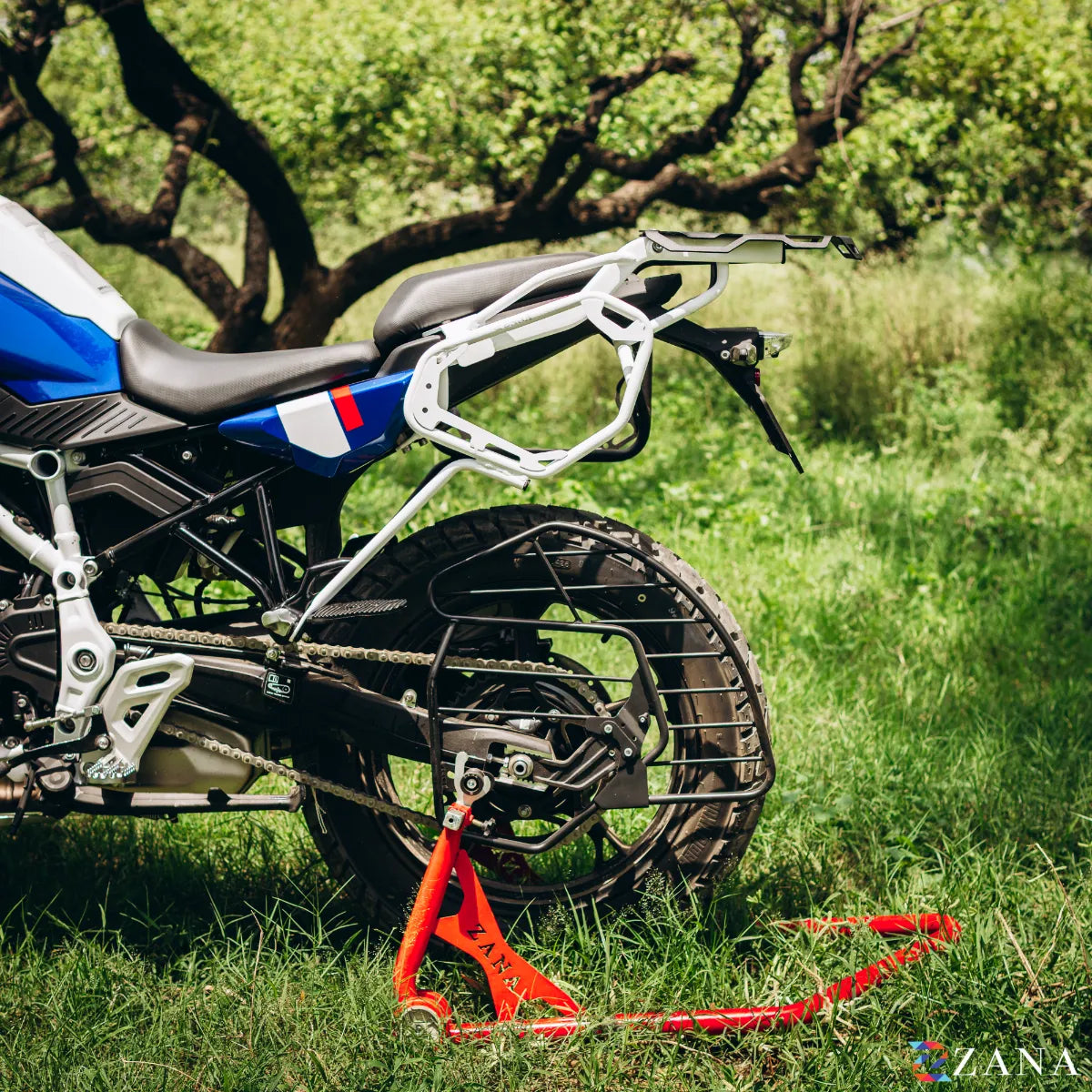 Zana Drake Pro Saddle Stay For BMW F 450 GS ((White) - ZI-8809