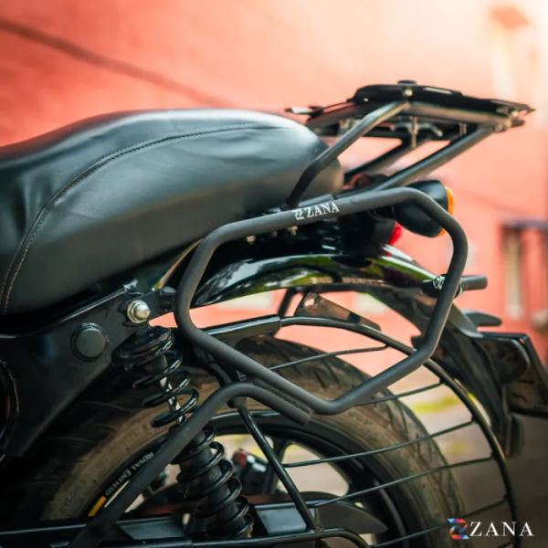 Zana Drake Saddle Stay (Black) For Royal Enfield Hunter 350-ZI-8569