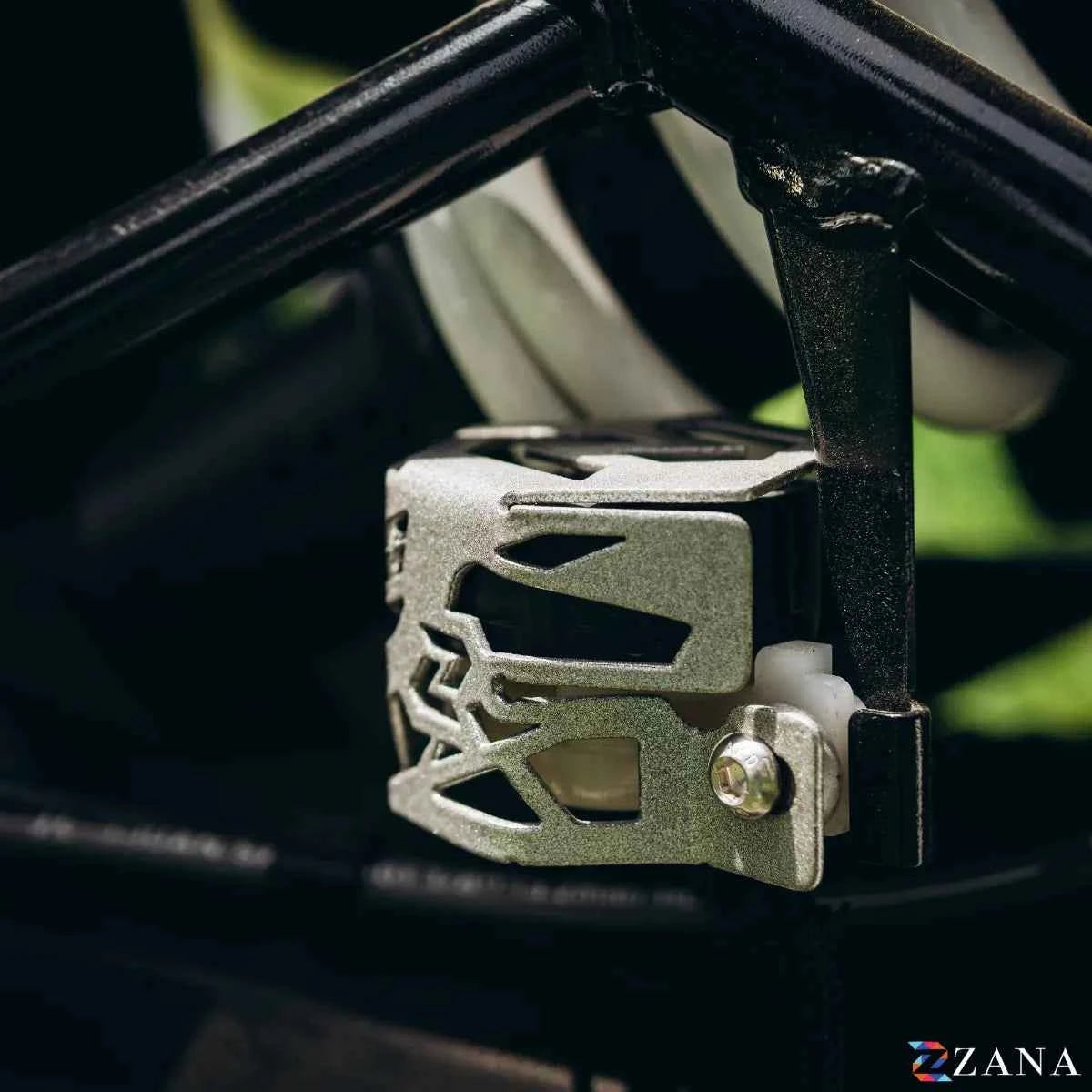 Zana Rear Oil Reservoir Hex Cover (Silver) For BMW F 450 GS - ZI-8811