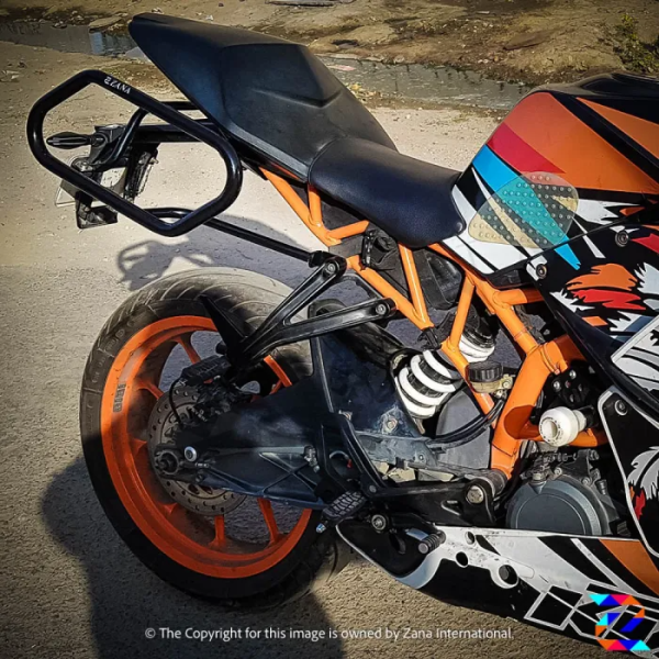 Zana Saddle Stay For RC 200/390 (Texture Matt Black)-ZI-5022