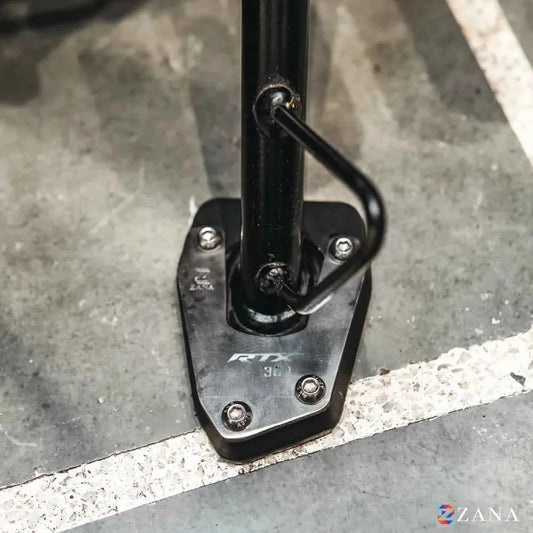 Zana Side Stand Extender For TVS Apache RTX 300 (Aluminium & Stainless Steel) - ZI-8755