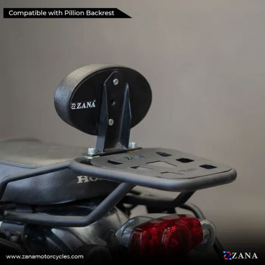 Zana Top Rack With Plate New W-1 Cb350 H'ness Honda Split Seat/single Seat Version-2 (ZI-8130B)