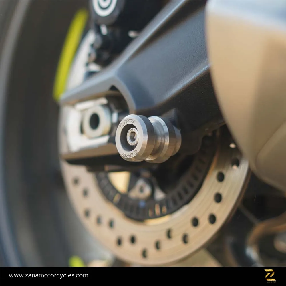 Zana Z Pro Paddock Spools For Triumph street Triple 765 - ZP-110