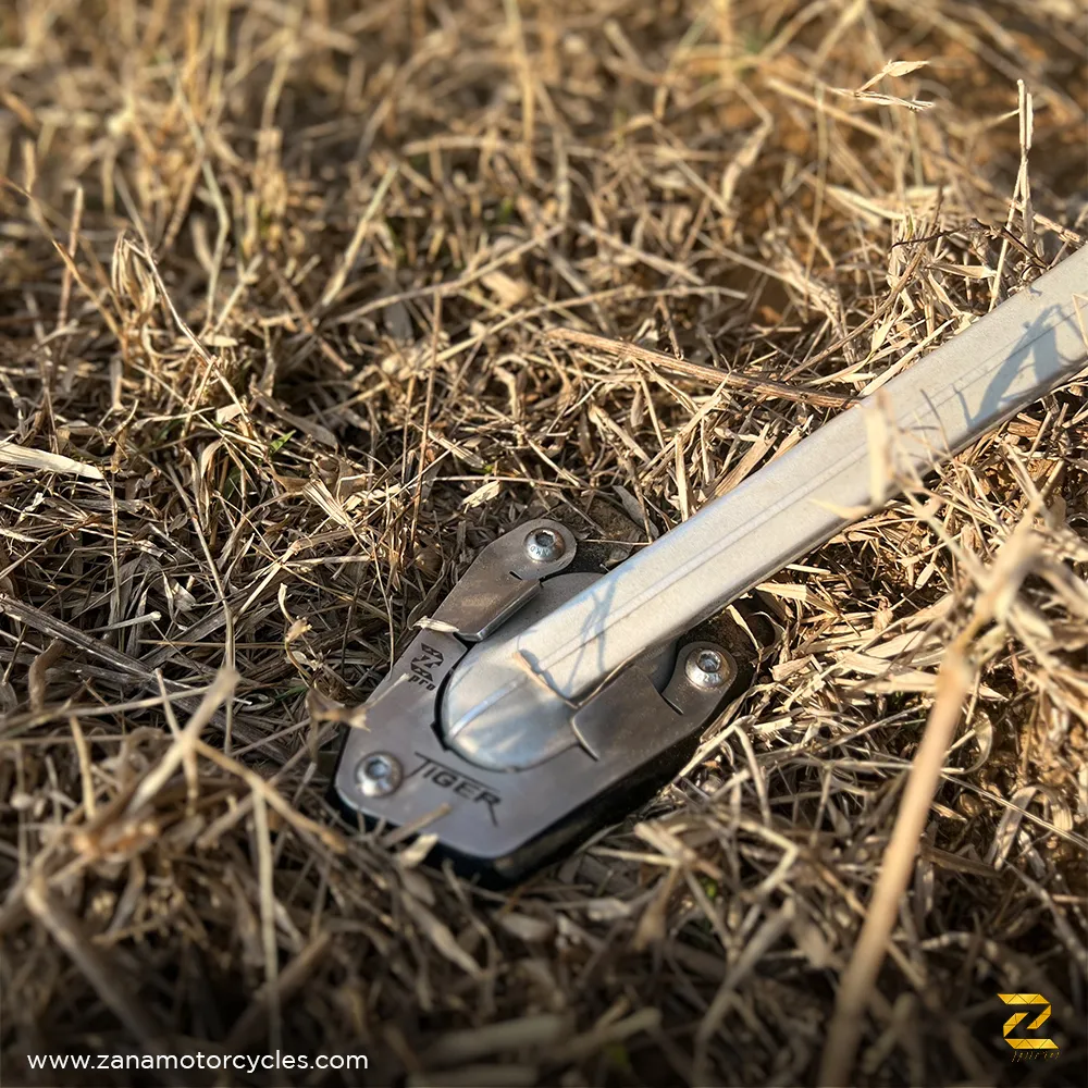 Zana Z Pro Side Stand Extender For Triumph Tiger 850 ( Aluminum & Stainless-Steel) - ZP-018