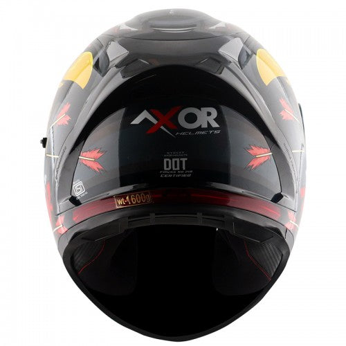 Zazu Helmet - Glossy Black & Red