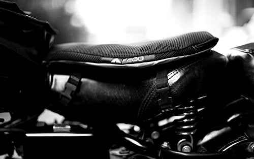 FEGO Float - Air Suspension Seat Black Leather Cushion Seat With Air Suspension Technology