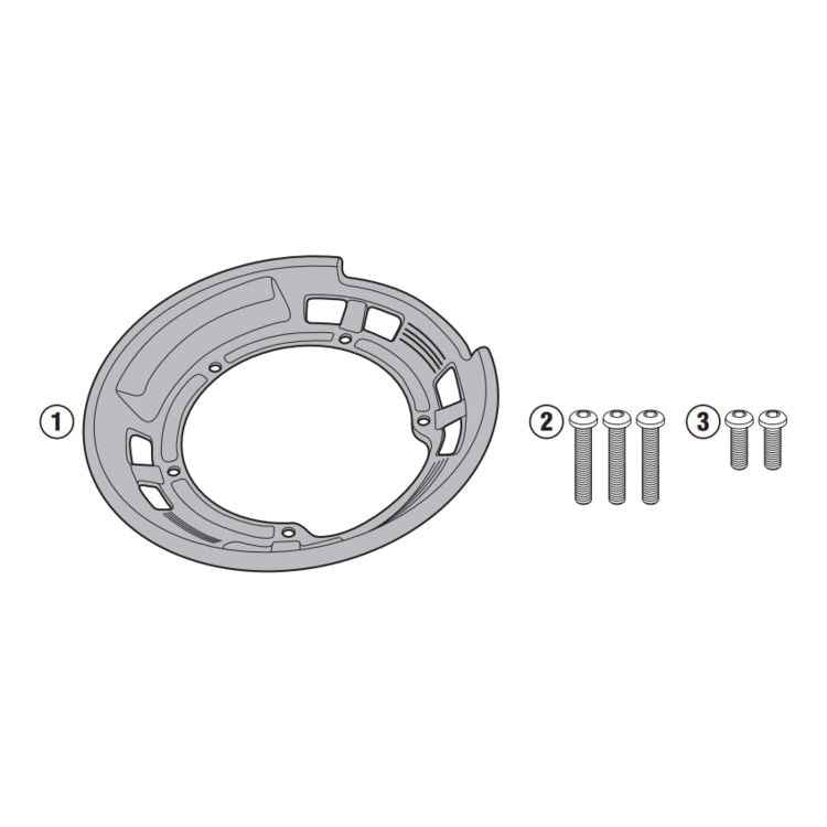 Givi-Specific Tank Ring for Honda Africa Twin for XS320-BF25